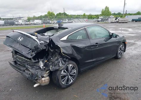 2018 Honda Civic Ex-T из США, поврежденный, VIN 2HGFC3B39JH357802
